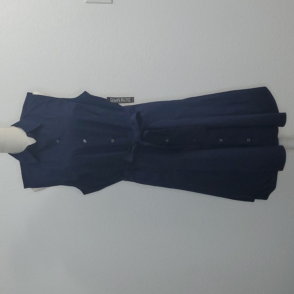 NWT NY&Co Button Down A-line Dress